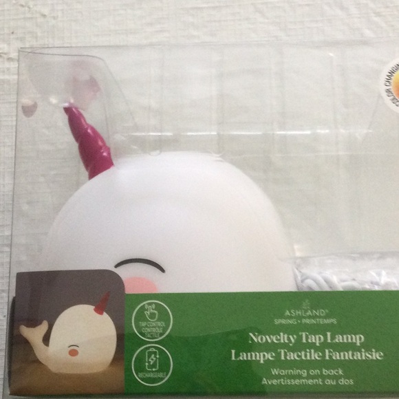 Ashland Other - Ashland Novelty Tap Lamp - White and Multi Colors